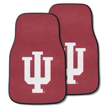 Indiana Hoosiers Front Carpet Car Mat Set - 2 Pieces