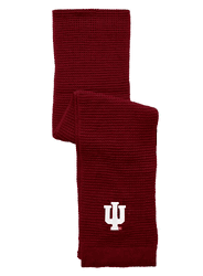 Indiana Hoosiers Full Color Waffle Scarf