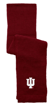 Indiana Hoosiers Full Color Waffle Scarf
