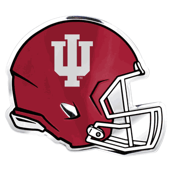 Indiana Hoosiers Heavy Duty Aluminium Helmet Emblem
