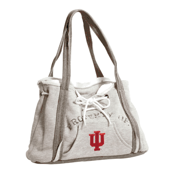 Indiana Hoosiers Hoodie Purse Grey