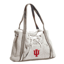 Indiana Hoosiers Hoodie Purse Grey