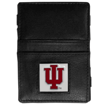 Indiana Hoosiers Leather Jacob's Ladder Wallet