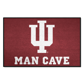 Indiana Hoosiers Man Cave Starter Mat Accent Rug - 19in. x 30in.