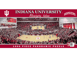 Indiana Hoosiers NCAA 1000pc Basketball Panoramic Puzzle