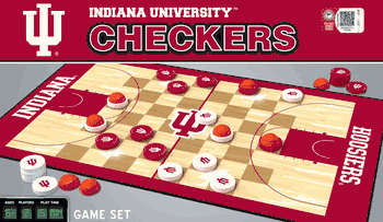 Indiana Hoosiers NCAA Checkers