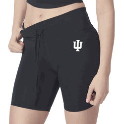 Indiana Hoosiers NCAA Kadi Rib Shorts Black Medium
