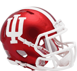 Indiana Hoosiers NCAA Mini Speed Football Helmet Anodized Crimson