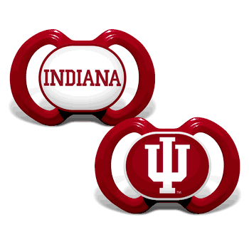 Indiana Hoosiers Pacifier 2-Pack