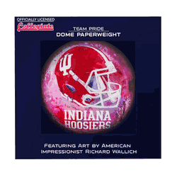 Indiana Hoosiers Paperweight Domed