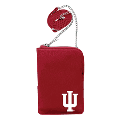 Indiana Hoosiers Pebble Smart Purse Dark Red