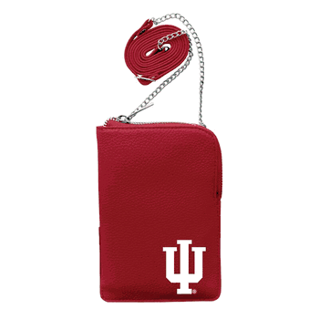 Indiana Hoosiers Pebble Smart Purse Dark Red