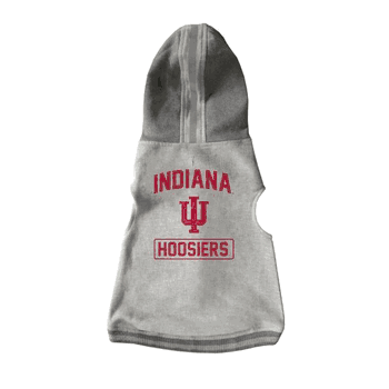 Indiana Hoosiers Pet Hooded Crewneck Type XS