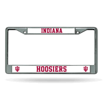 Indiana Hoosiers Chrome Frame