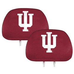 Indiana Hoosiers Printed Head Rest Cover Set - 2 Pieces