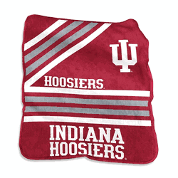 Indiana Hoosiers Raschel Throw