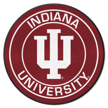 Indiana Hoosiers Roundel Rug - 27in. Diameter