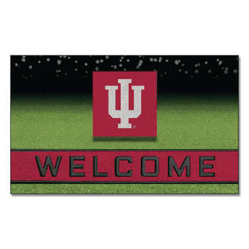 Indiana Hoosiers Rubber Door Mat - 18in. x 30in.
