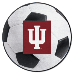 Indiana Hoosiers Soccer Ball Rug - 27in. Diameter