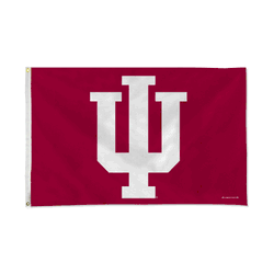 Indiana Hoosiers Standard 3' x 5' Banner Flag Single Sided