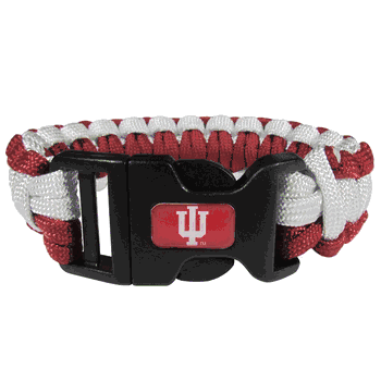 Indiana Hoosiers Survivor Bracelet