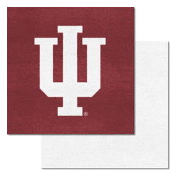 Indiana Hoosiers Team Carpet Tiles - 45 Sq Ft.