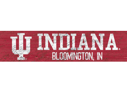 Indiana Hoosiers Team Name Sign