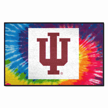 Indiana Hoosiers Tie Dye Starter Mat Accent Rug - 19in. x 30in.