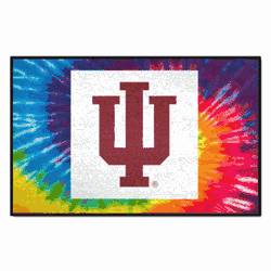 Indiana Hoosiers Tie Dye Starter Mat Accent Rug - 19in. x 30in.