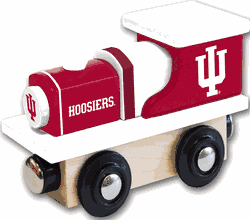 Indiana Hoosiers Wood Train Engine