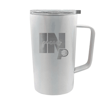 Indiana Pacers 18oz Hustle Travel Mug