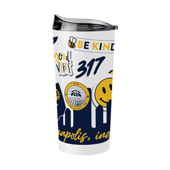 Indiana Pacers 20oz Native Powder Coat Tumbler