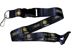 Indiana Pacers Lanyard Navy
