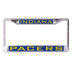 Indiana Pacers License Plate Frame - Inlaid