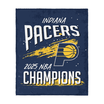 Indiana Pacers NBA Net Gain Silk Touch Throw Blanket 50 x 60 inches
