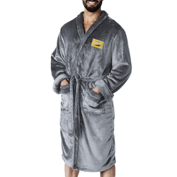 Indiana Pacers NBA Rim Grey Silk Touch Robe L/XL