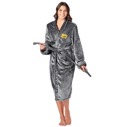 Indiana Pacers NBA Rim Grey Silk Touch Robe S/M