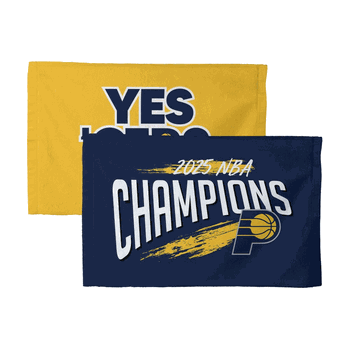 Indiana Pacers NBA Shot Call 2 Pack Fan Towel 16 x 25 inches