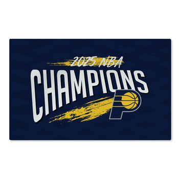 Indiana Pacers NBA Worthy Washable Rug 20 x 32 inches