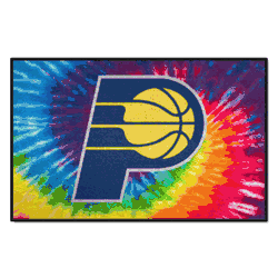 Indiana Pacers Tie Dye Starter Mat Accent Rug - 19in. x 30in.