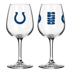 Indianapolis Colts 12oz Gameday Stemmed Wine Glass
