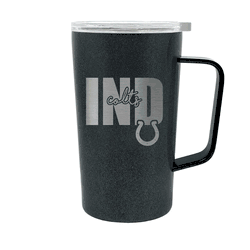Indianapolis Colts 18oz Onyx Hustle Travel Mug