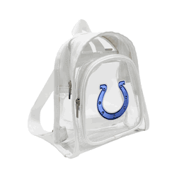 Indianapolis Colts 3D Logo Clear Mini Backpack