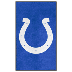 Indianapolis Colts 3X5 High-Traffic Mat with Durable Rubber Backing - Portrait Orientation
