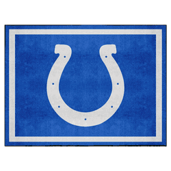 Indianapolis Colts 8ft. x 10 ft. Plush Area Rug