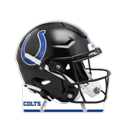 Indianapolis Colts Acrylic Standee, Alternative Helmet