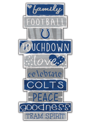 Indianapolis Colts Celebrations Stack 24" Sign