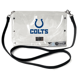 Indianapolis Colts Clear Envelope Purse STRAP