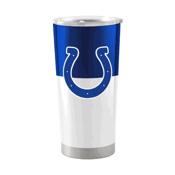 Indianapolis Colts Colorblock 20oz Stainless Tumbler