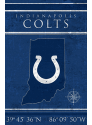 Indianapolis Colts Coordinates 17x26